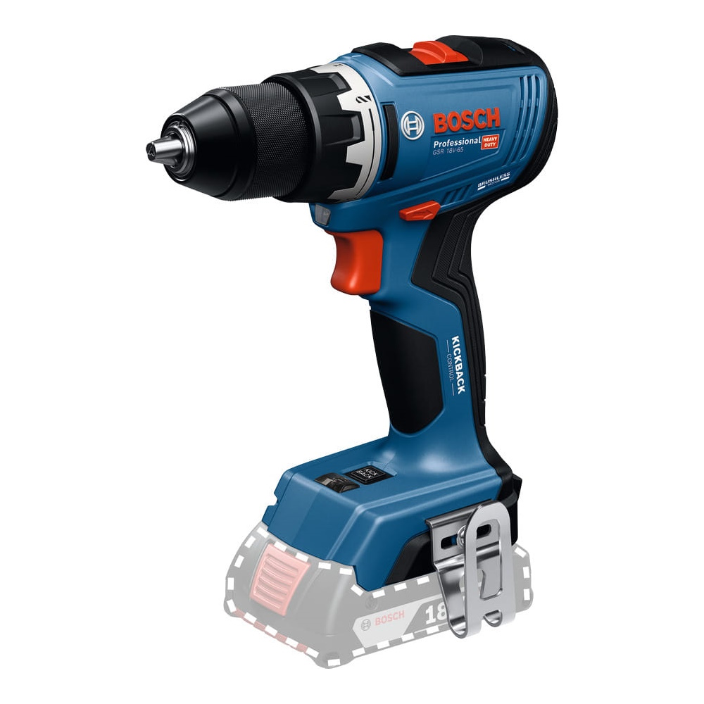 Bosch Professional 18V Set - GSR 18V-65 + GBH 18V-22 + GWS 18V-8 + 2x 5Ah Akku