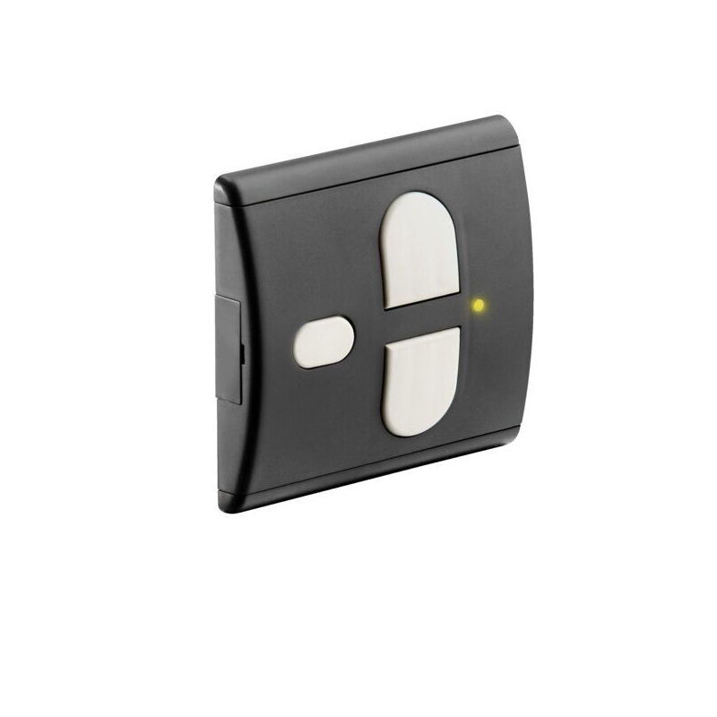 Sommer Funkwandtaster SOMtouch AP - anthrazit/weiß - 2 Befehl - S10447-00002