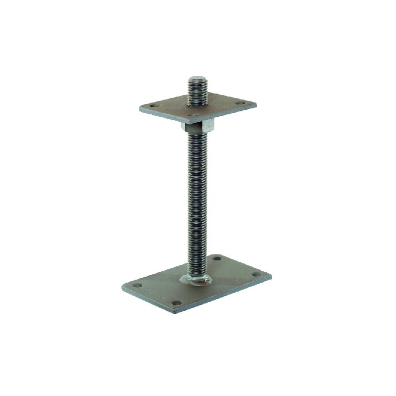 Pitzl Pfostenträger Typ 11013.1200 mit Gewindestange 250mm ZiNiP
