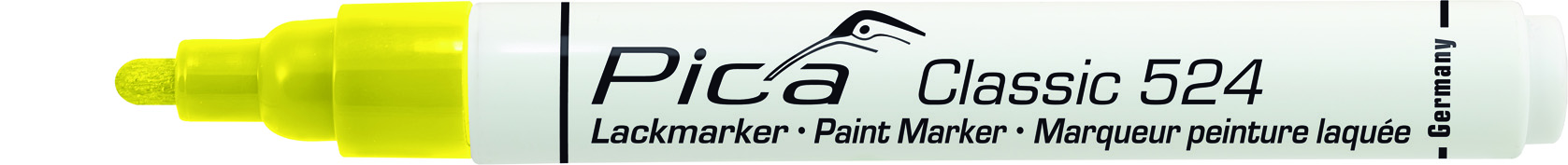 Pica Classic - Industrie Lackmarker - gelb - 524/44