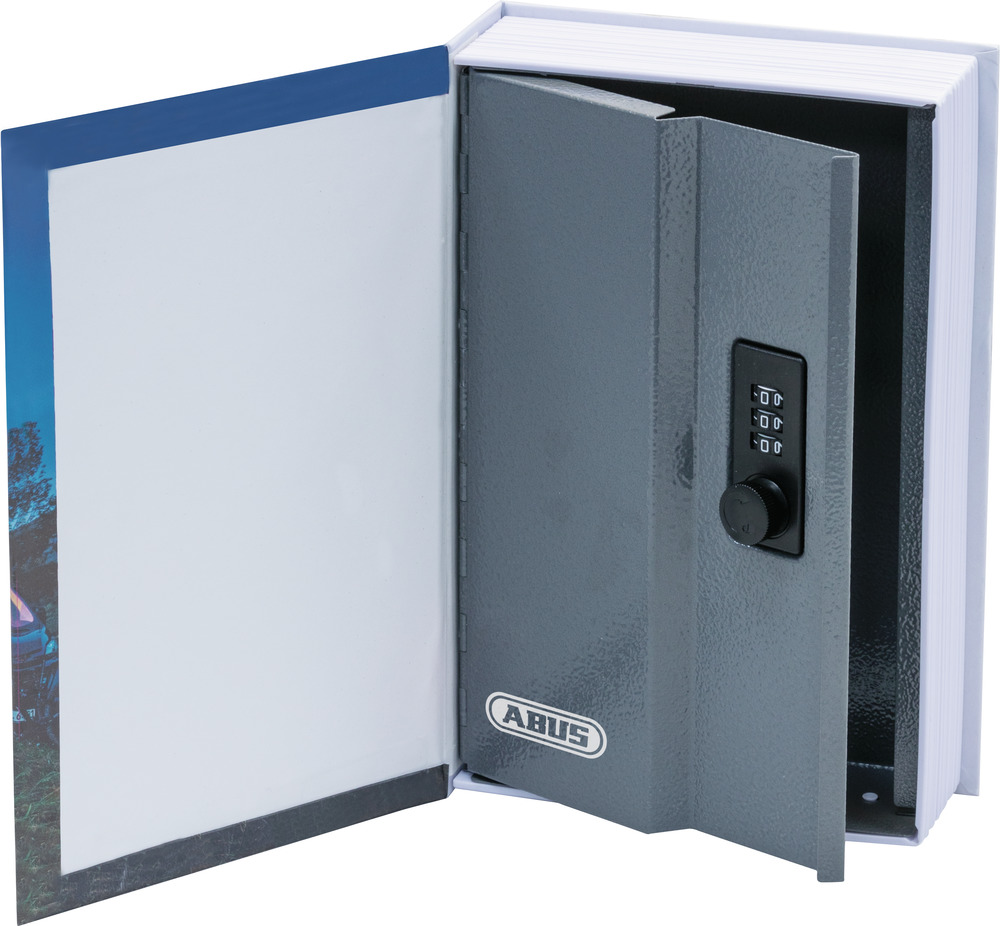 Abus Book Safe Tresor Buchattrappe - 3-stellige Zahlenkombi - wie ein Buch