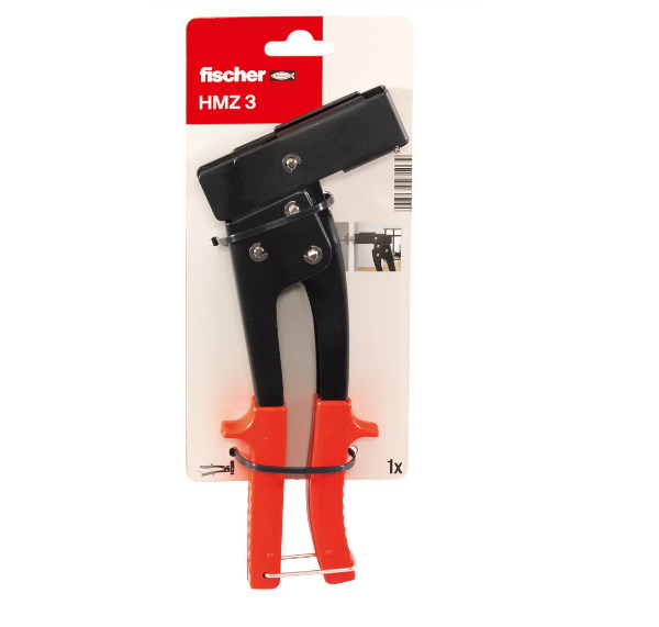 Fischer Heimwerkerzange HM Z 3 - schnelles Setzen von Hohlraumdübel - 539723