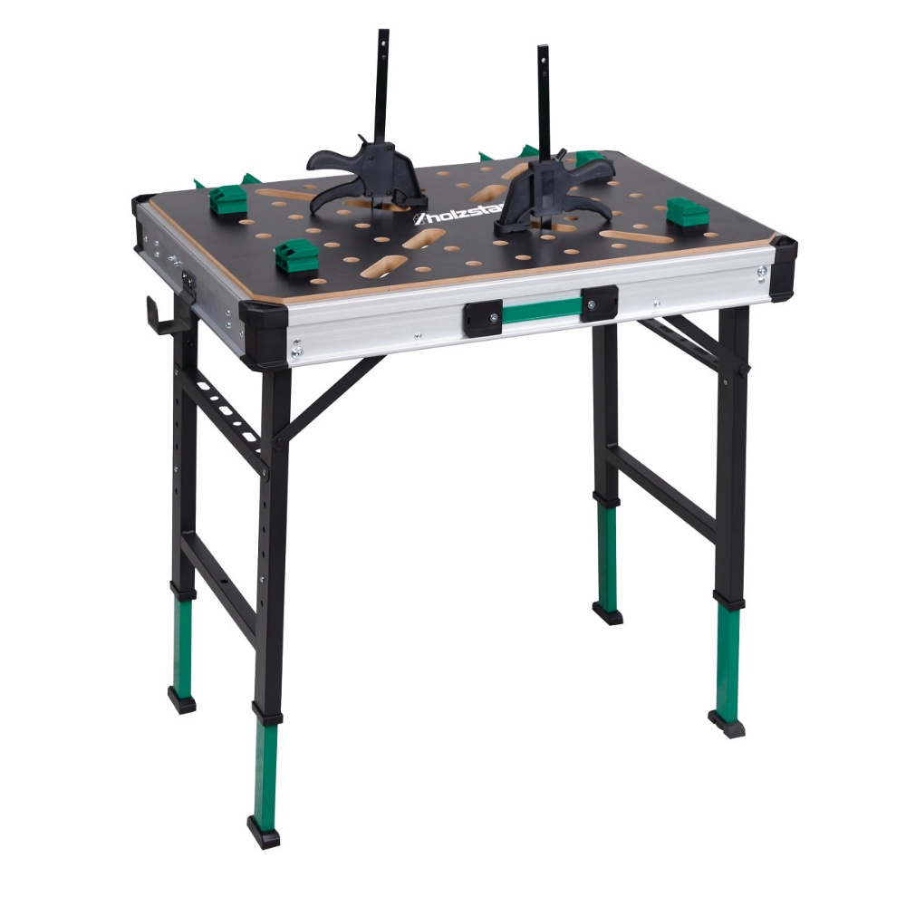 Holzstar Multifunktionstisch Arbeitstisch MFT 455 - klappbar - 455kg