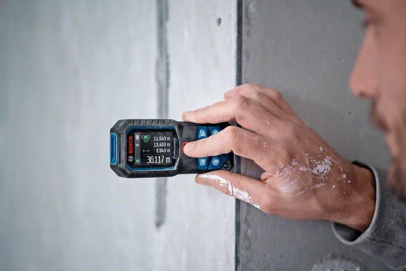Bosch GLM 50-27 C Laserentfernungsmesser - inkl. 2x 1,5V AA - 50 m - Tasche