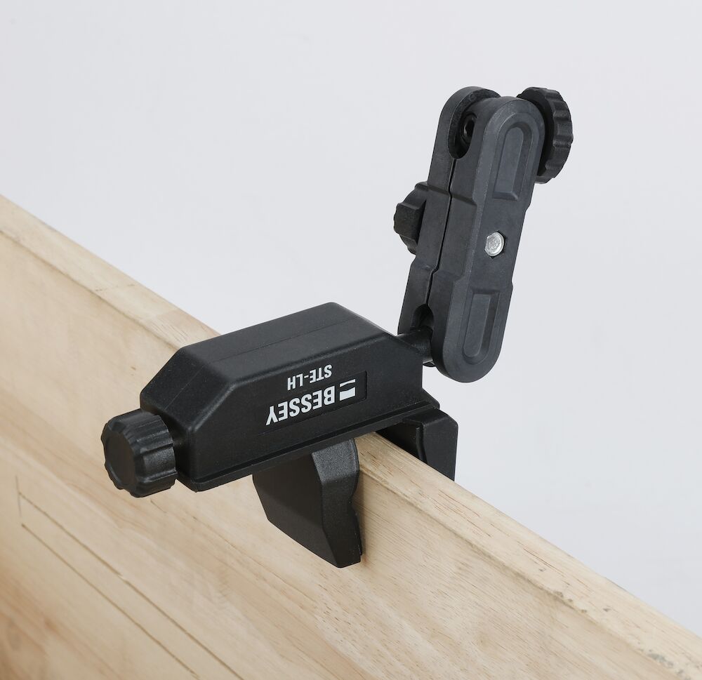Bessey Multifunktions‑/Laserhalterung STE‑LH - 0-45mm rund - 0-55mm eckig