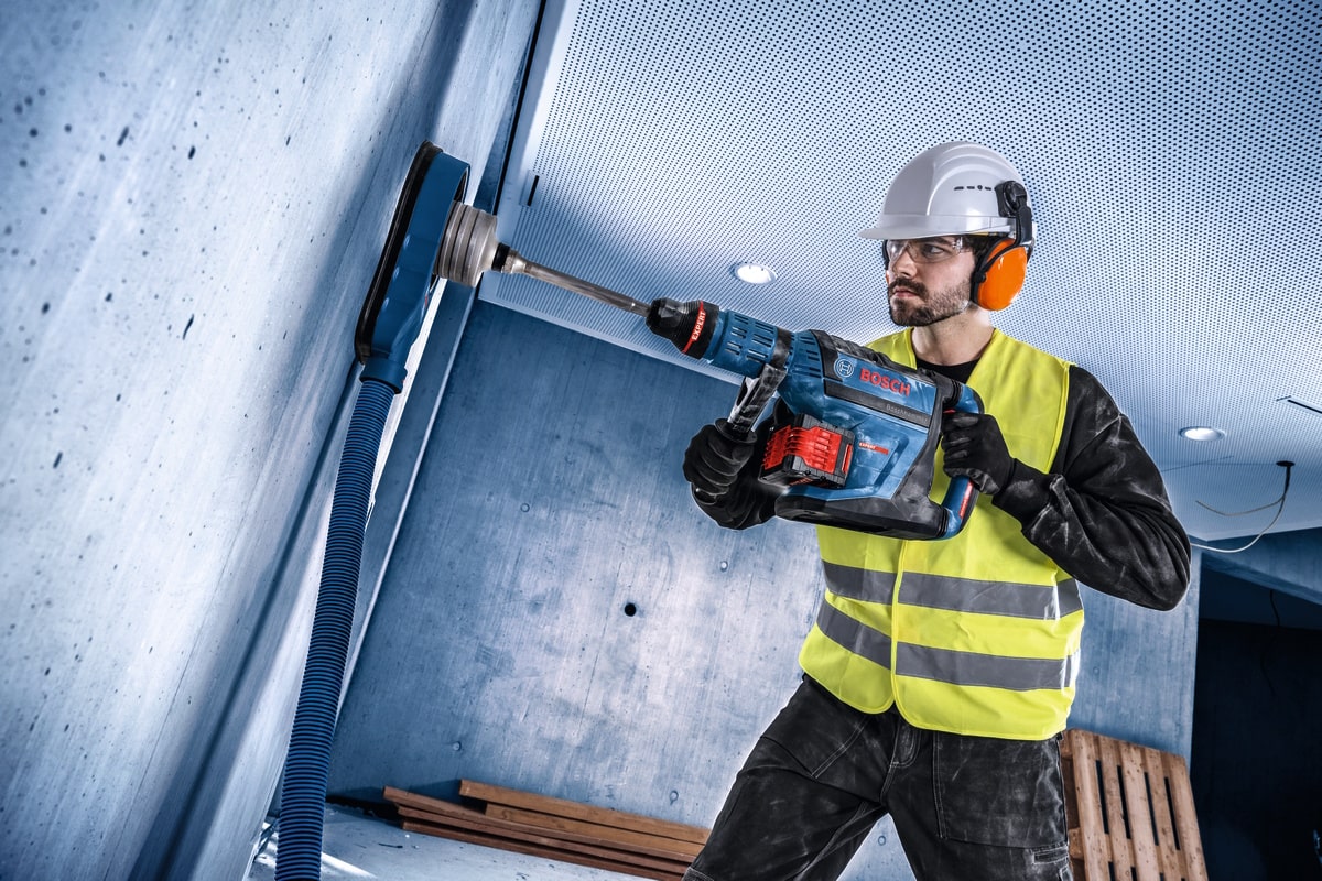 Bosch Bohrhammer SDS max Akku 18V EXPERT EXBH18V-45 BITURBO in XL-BOXX ohne Akku