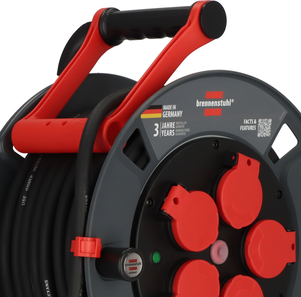 Brennenstuhl Professional Kabeltrommel 300 KU 2200 - 25m - 230V - 9232250100