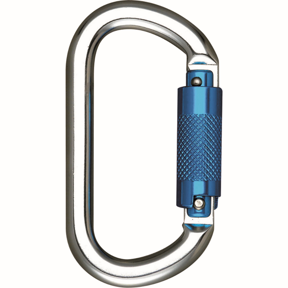 Zarges Karabiner Aluminiumkarabiner symmetrisch - 23 kN - EN 362 - 47821