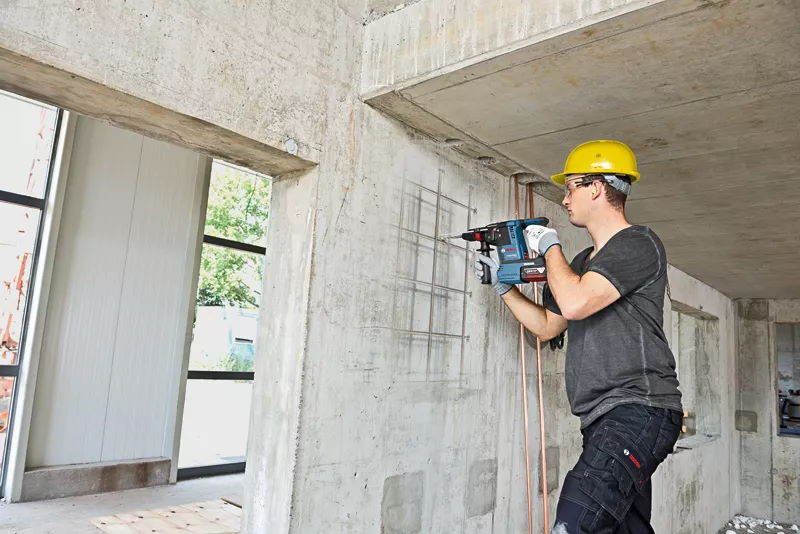 Bosch Akku Bohrhammer GBH 18V-26F - SDS-Plus - L-BOXX - ohne Akku/Ladegerät