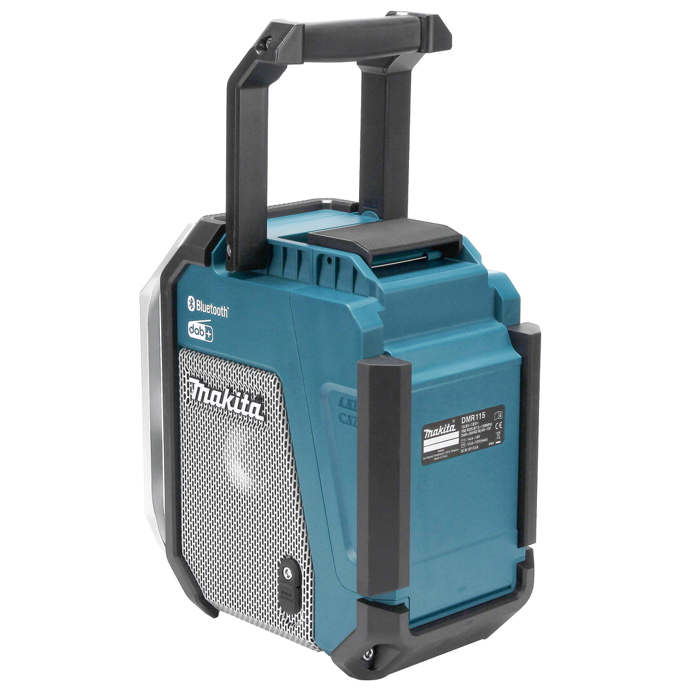Makita Akku-Baustellenradio DMR115 mit Subwoofer - 12-18V - DAB+ - Bluetooth