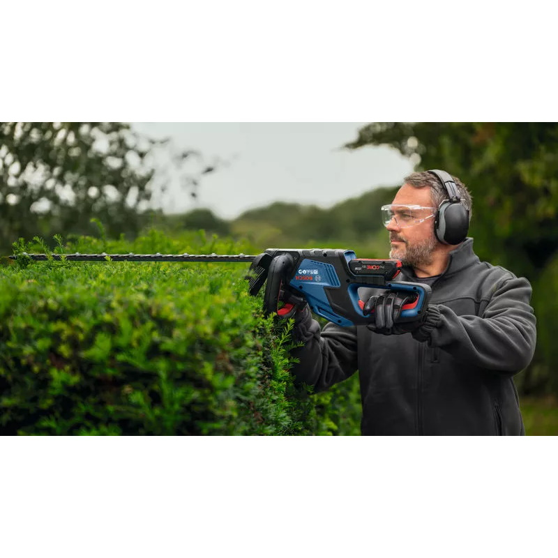 Bosch Heckenschere Akku 18V - GHE 18V-60 II - verbesserte Schnittleistung - 60cm