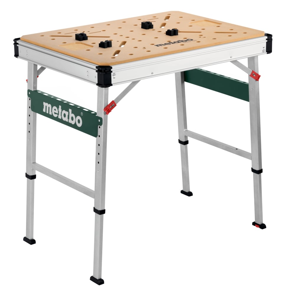 Metabo Multifunktionstisch klappbar MWB 100 - höhenverstellbar - Mobile Werkbank