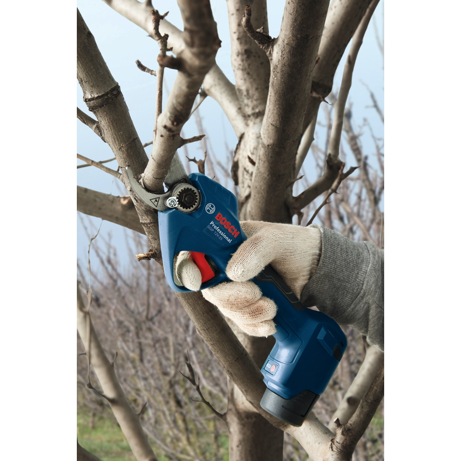 Bosch Akkuschere Gartenschere GGP 12V-25 - 12V - Sologerät ohne Akku/Ladegerät