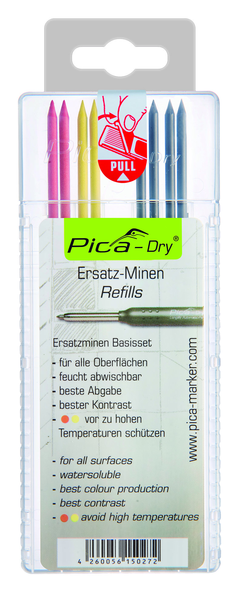 Pica Master Set Markier Set Schreiner - 55010 - für Schreiner, Tischler, Monteure