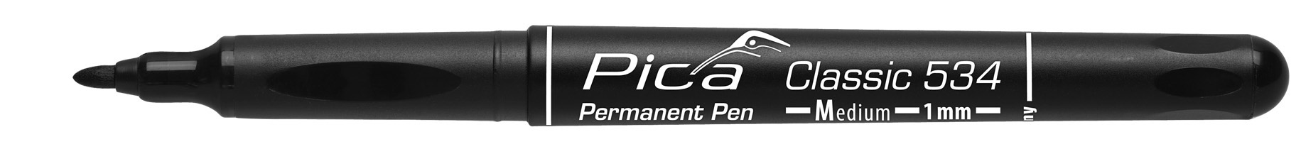 Pica Classic 534 - Permanent Pen - schwarz - MEDIUM Spitze - 534/46