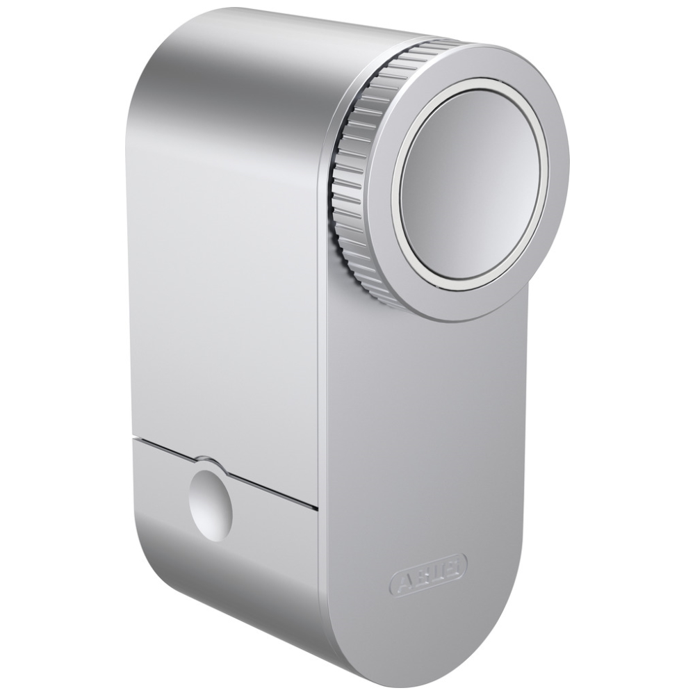 Abus Türschlossantrieb LOXERIS One in silber - inkl. WLAN Bridge One in weiß