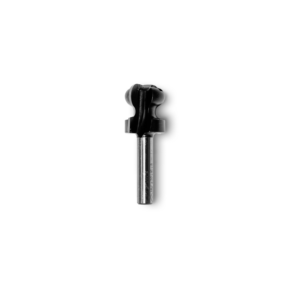 Shaper Griffmuldenfräser 22 mm x 16 mm - für Schranktüren