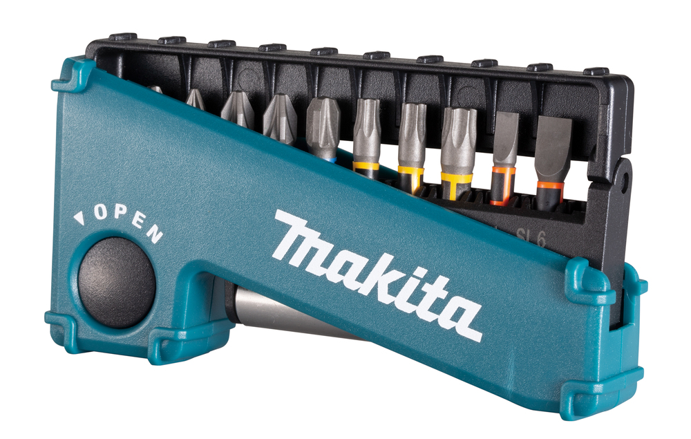 Makita Torsion Bit-Set Impact Premier - 11-teilig - E-03573 - PH/PZ/SL/T