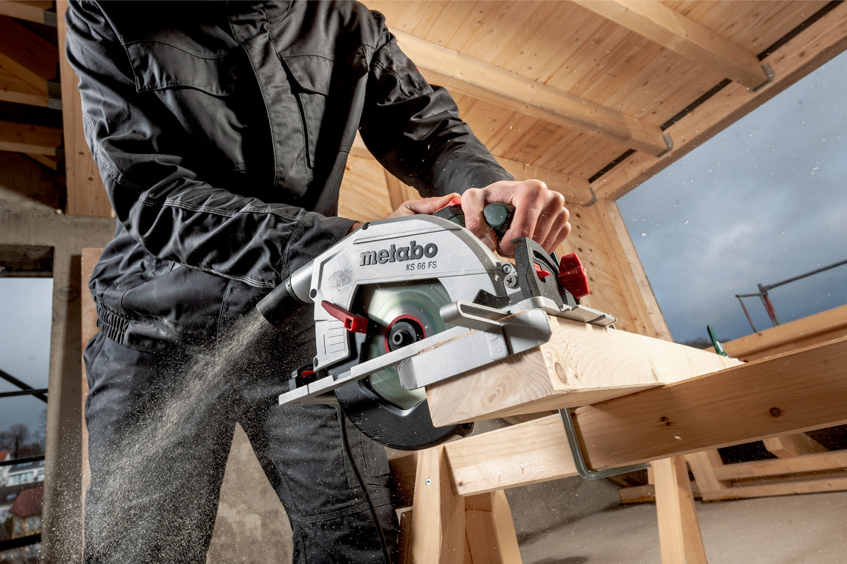 Metabo Handkreissäge KS 66 FS-Set - 691135000 - 66mm - 1500 Watt