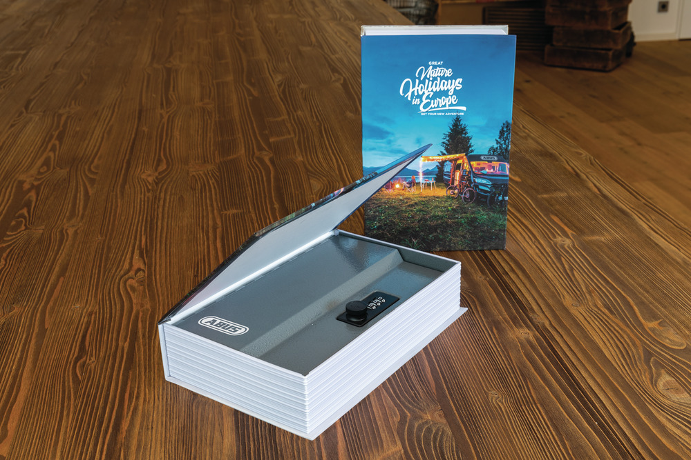 Abus Book Safe Tresor Buchattrappe - 3-stellige Zahlenkombi - wie ein Buch