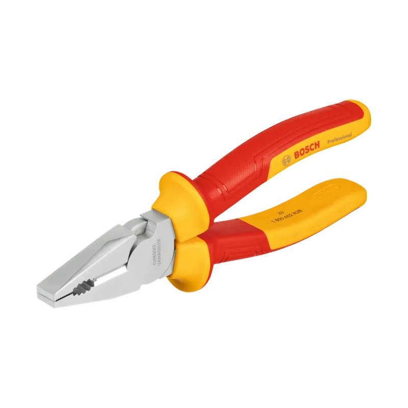 Bosch VDE Zangenset 4 Zangen - Professional 4-teilig Diagonal Kombi Spitzzange