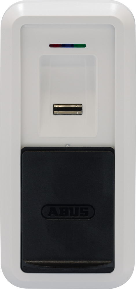 Abus Bluetooth Fensterantrieb WINTECTO ONE weiß - Fingerscanner 2x Fernbedienung