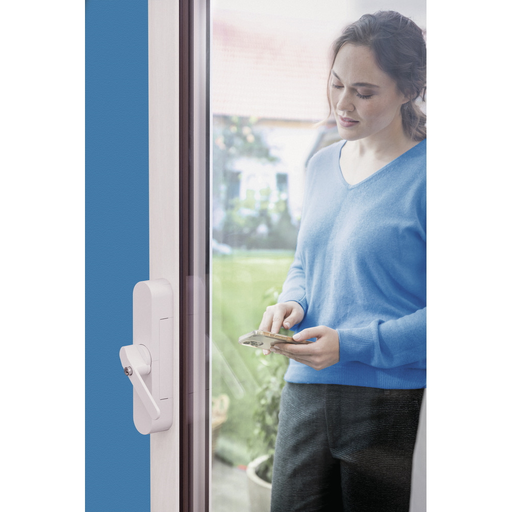 Abus Bluetooth Fensterantrieb WINTECTO ONE in weiß - Tastatur & 2x Fernbedienung